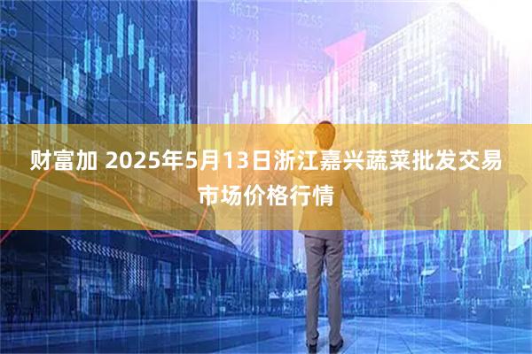 财富加 2025年5月13日浙江嘉兴蔬菜批发交易市场价格行情